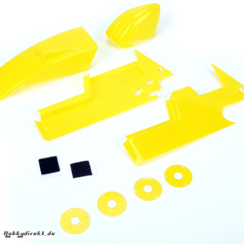 Body Panel Set, Yellow: Mini-S Horizon LOSB1393