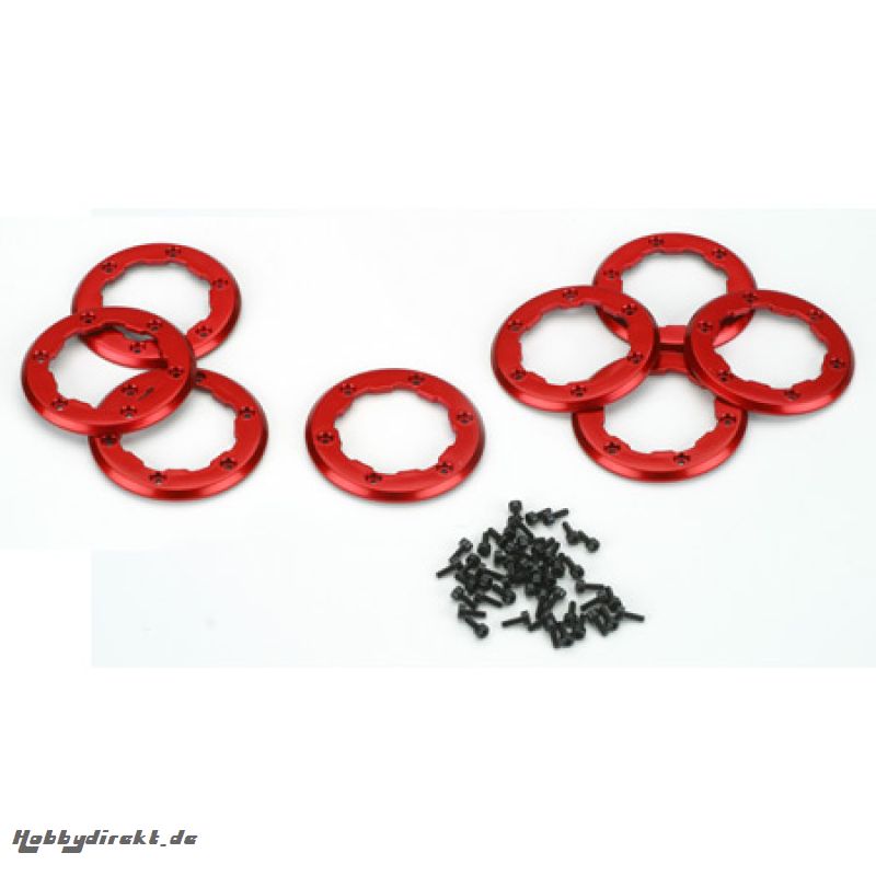 Wheels Rings, Red (8): MRC Horizon LOSB1499