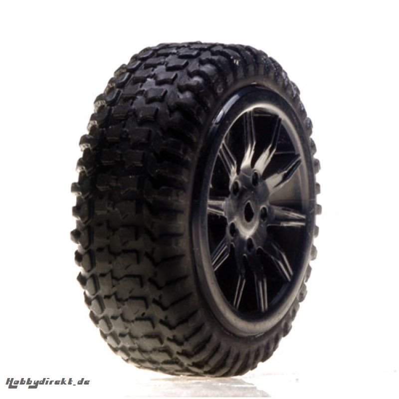 Tires, Mounted, Silver: Micro Rally Horizon LOSB1584