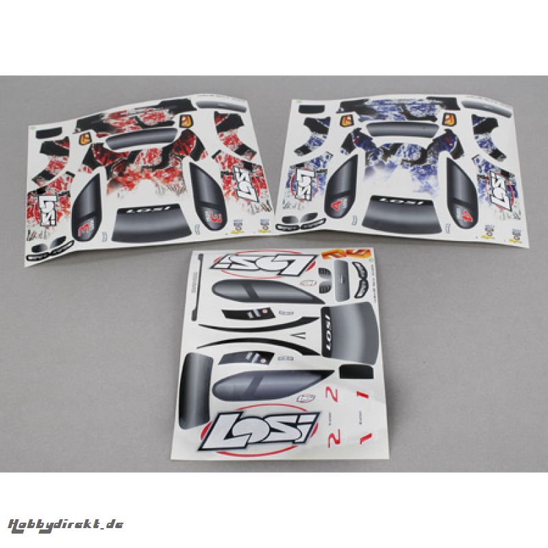 Micro Rally Sticker Set Horizon LOSB1798