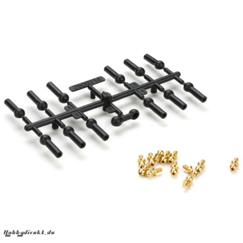 Ball Stud & Rod End Set (12): Mini-S Horizon LOSB1846