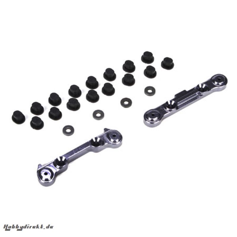 Rear Suspension Mount Set, Aluminum: Mini 8IGHT Horizon LOSB1899