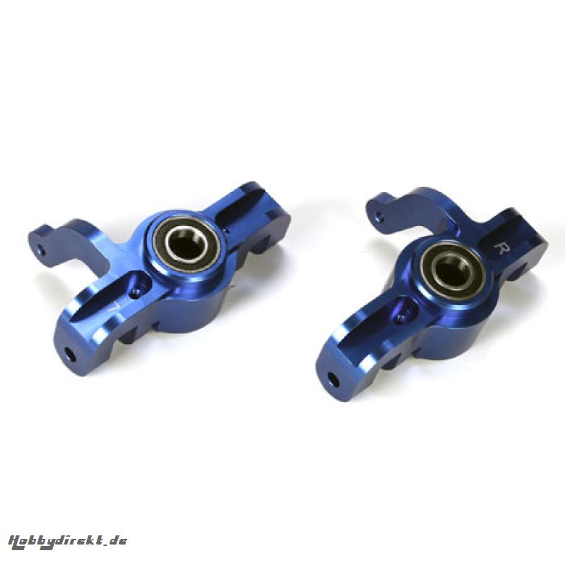 Alum Front Spindle Set, Blue (2): 5T Horizon LOSB2091