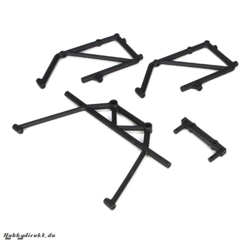 Rear Cage Mount & Fender Brace Set (4): 5TT Horizon LOSB2580