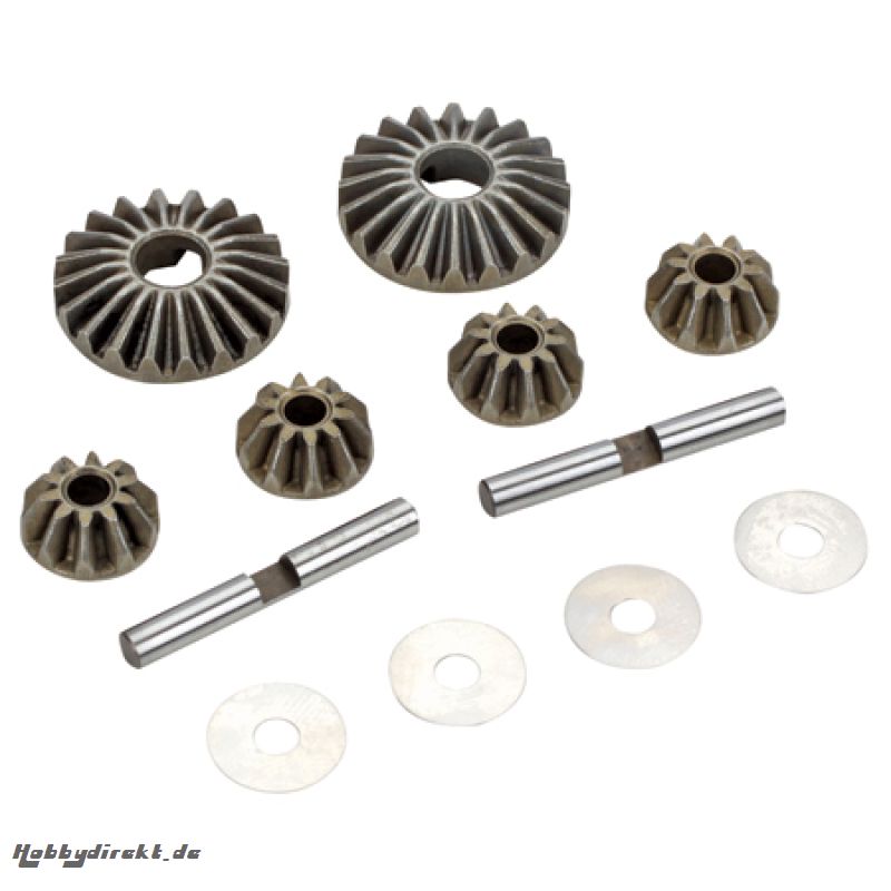 Front/Rear Diff Bevel Gear Set: LST/2,AFT,MUG,MGB Horizon LOSB3538