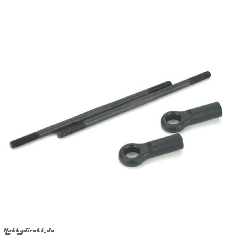 Turnbuckle Set w/End, 93mm (2): LST, LST2,AFT,MGB Horizon LOSB4001