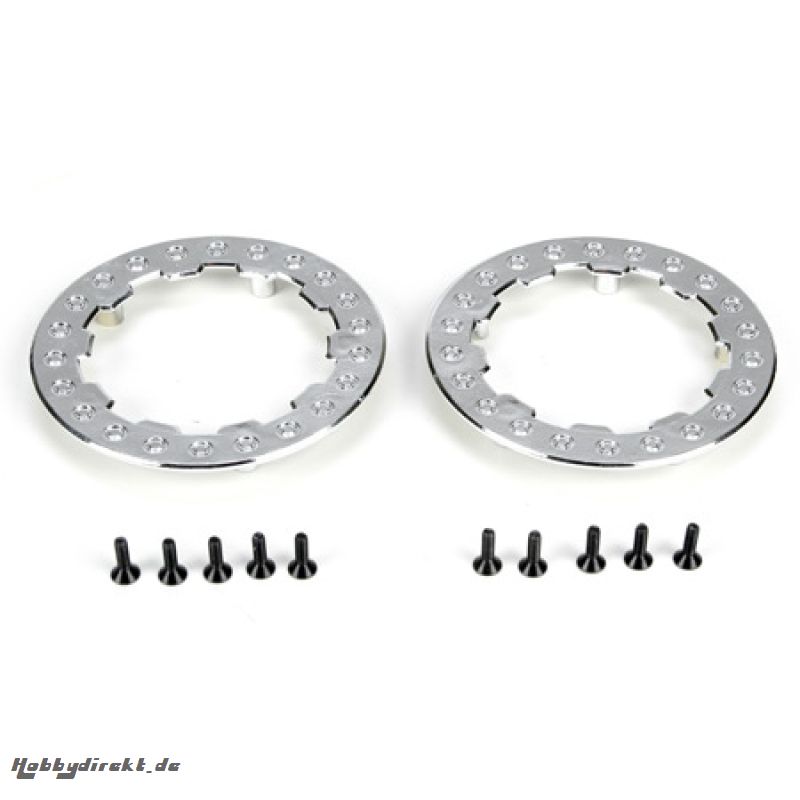 Bdlk Ring w/Screws, Chrome: XXX-SCT/TEN-SCTE (2) Horizon LOSB7019