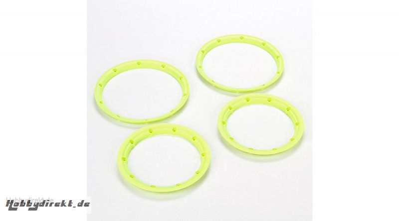 LOSI Beadlockring Set Innen Außen Gelb (2) 5T Horizon LOSB7037