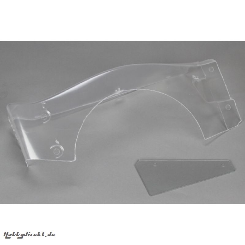 Losi Karosserie Right Fender und # Plate: 5TT Horizon LOSB8104