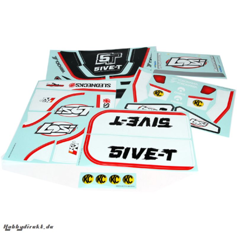 Losi 5IVE Aufkleber und Grafik Bogen Set: 5TT Horizon LOSB8255