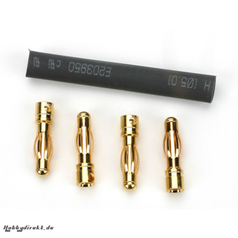 4mm Bullet Connector, Male (2 Horizon LOSB9382