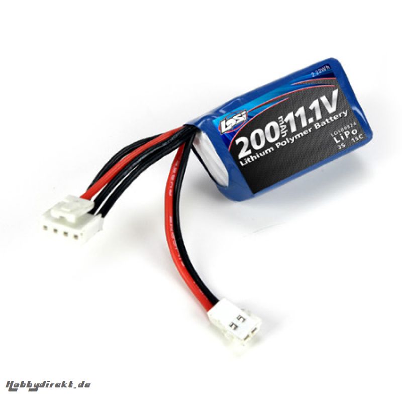 LOSI 11.1V 200mAh 3S LiPo: Mi Horizon LOSB9824