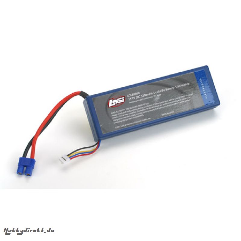 11.1V 3200mAh 3S LiPo 20C: 1/ Horizon LOSB9860