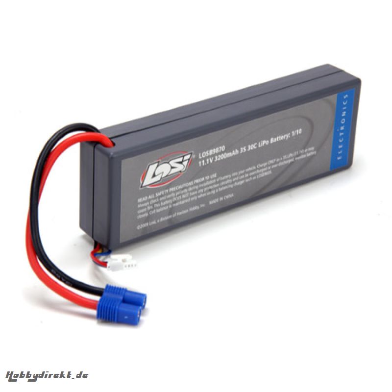 11.1V 3200mAh 3S LiPo 30C Har Horizon LOSB9870