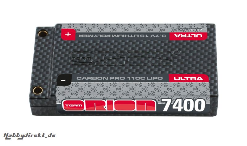 Carbon Pro Ultra Lipo 7400 110C 3.7V XS 18,5mm Tubes Horizon ORI14086