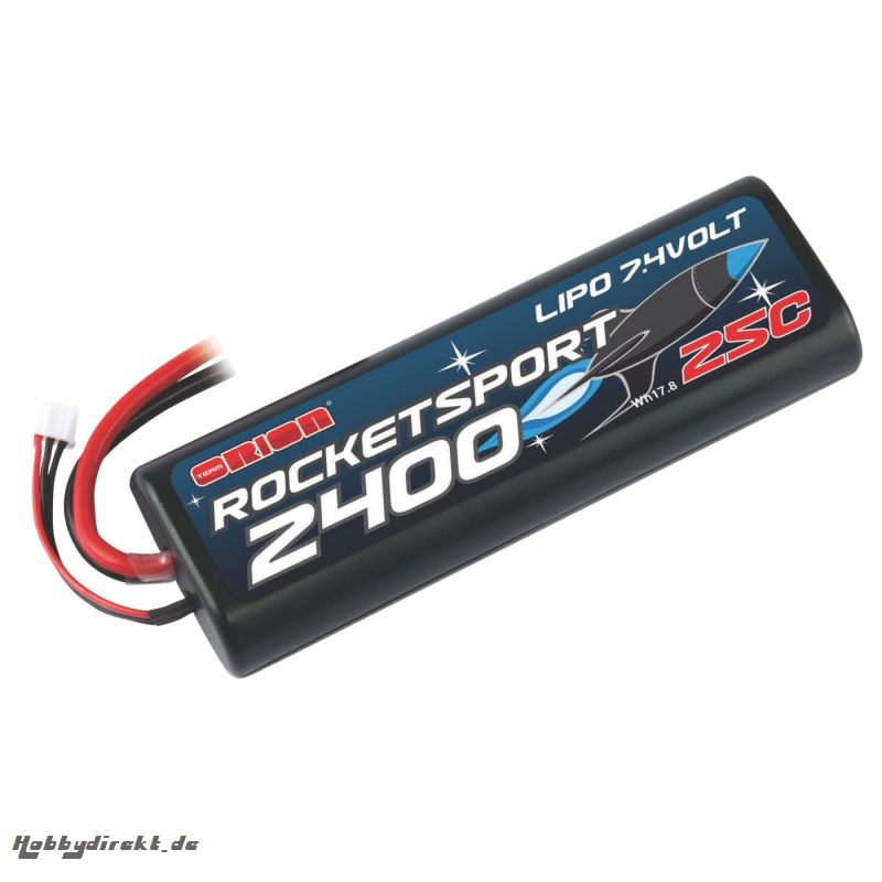 Team Orion Rocket Sport 2400 LiPo 7,4V Horizon ORI14169