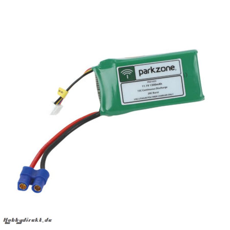 Parkzone 11,1V 1300mAh LiPo-Akku m. EC3-Stecker Horizon PKZ1033