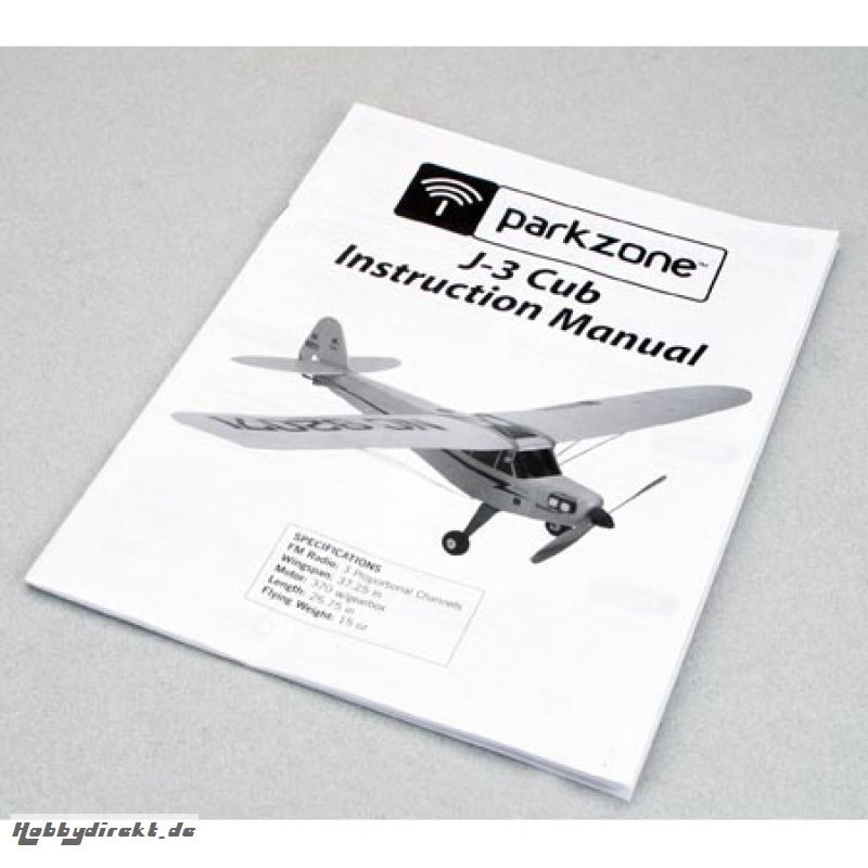 Instruction Manual: J-3 Cub Horizon PKZ1115