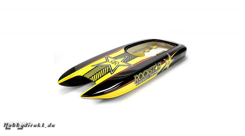 Pro Boat Rumpf u. Dekorbogen: Rockstar 48 Horizon PRB291000