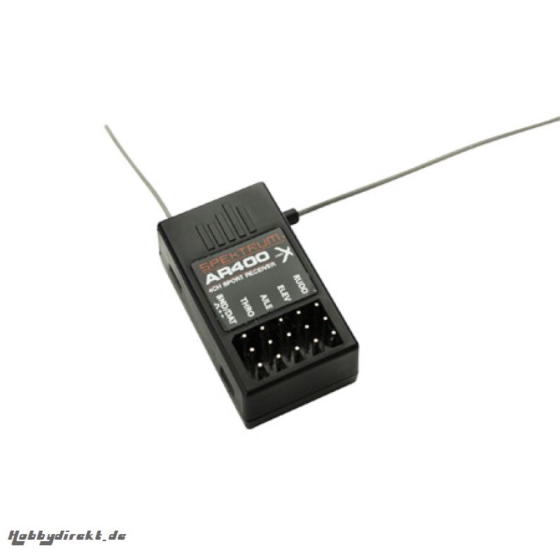 AR400 4-Channel DSMX Aircraft Receiver Spektrum SPMAR400