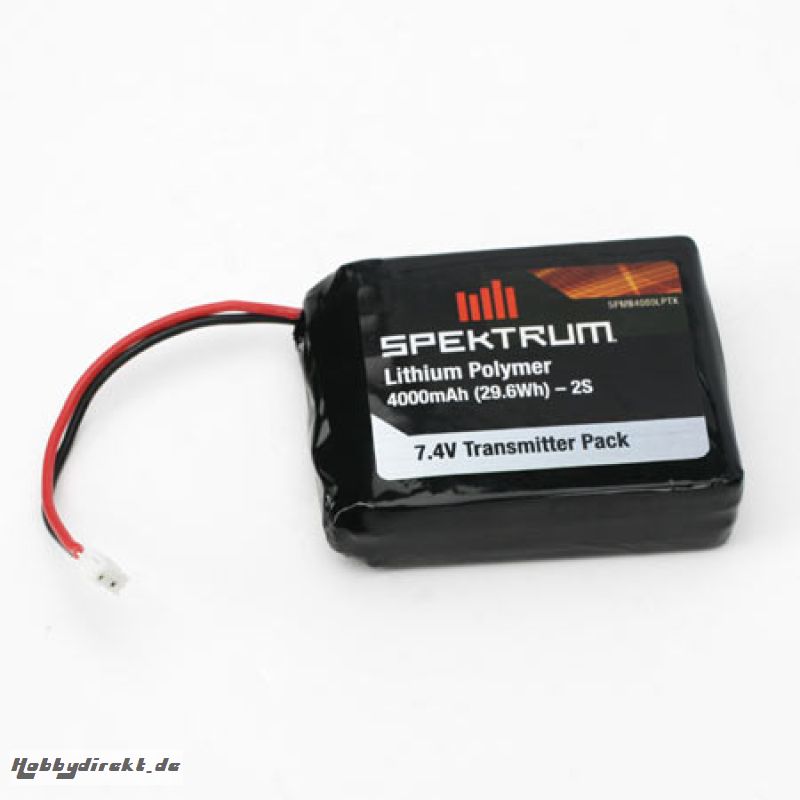 Spektrum 4000mAh 2S 6,6V Li-Fe Empfängerakku Spektrum SPMB4000LP