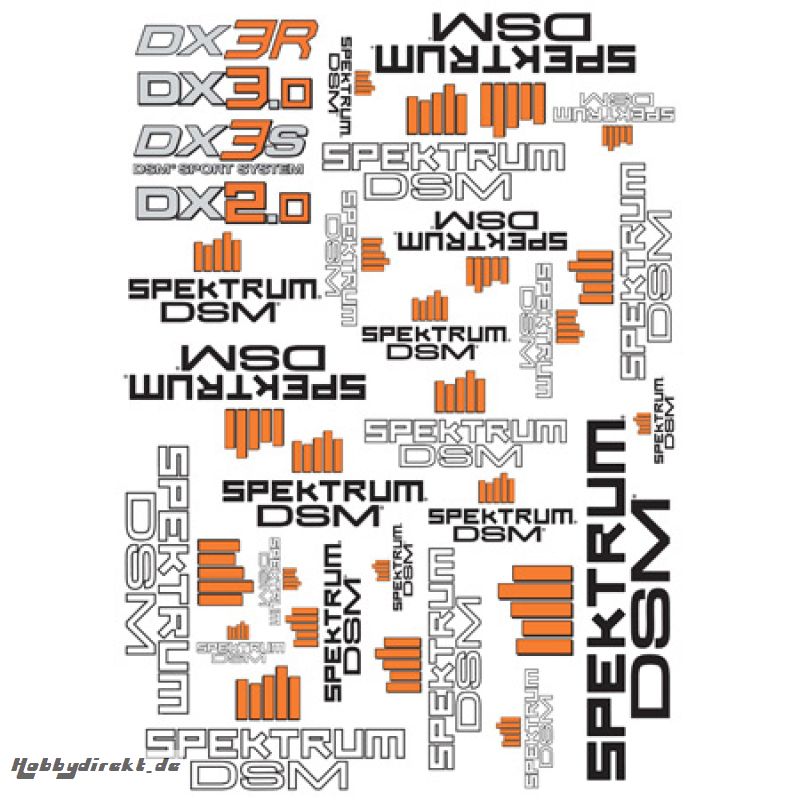 Surface Decal Sheet SPMP206 Spektrum