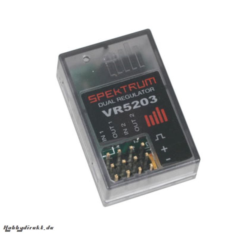 VR5203 Dual Output Regulator SPMVR5203 Spektrum