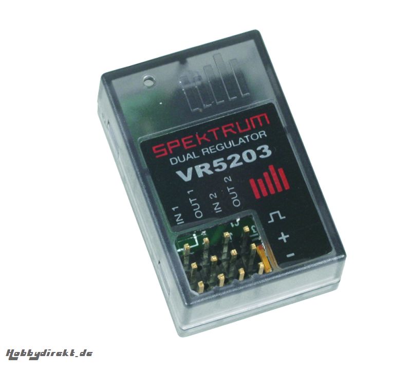 VR5203 Dual Output Regulator SPMVR5203 Spektrum