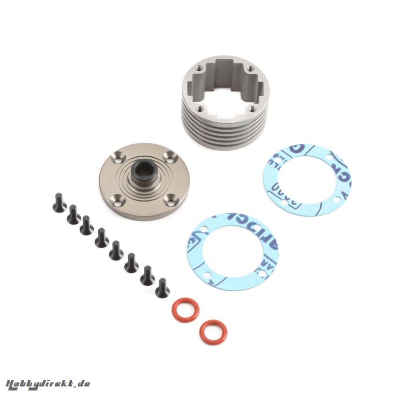 Diff Housing Set, Aluminum (1): 5B, 5T, MINI WRC Horizon TLR252010