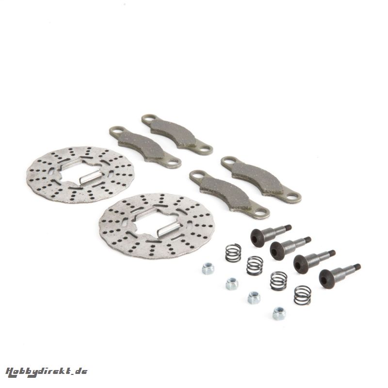 Brake Disc, Pad and Screw Set: 5B, 5T, MINI WRC Horizon TLR252011