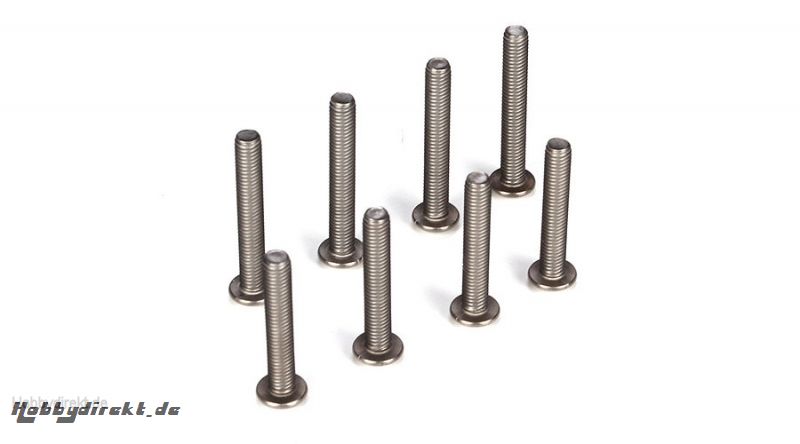 Camber Link Screw Set Titanium (8): 5T Horizon TLR6201