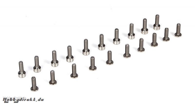 Titanium Wheel Screw Set Ti Horizon TLR6205