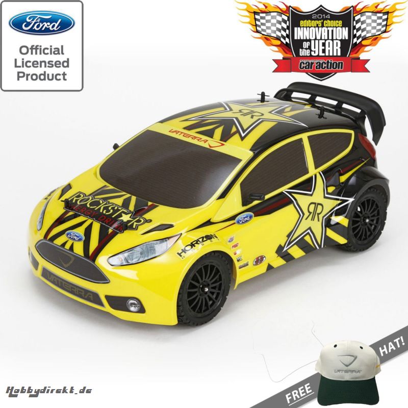 Vaterra Ford Fiesta Rally Cross 1/10 4WD RTR mit AVC Horizon VTR03010