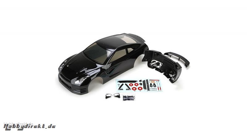 Vaterra Nissan GTR 2012 Karosserie Schwarz Horizon VTR230008