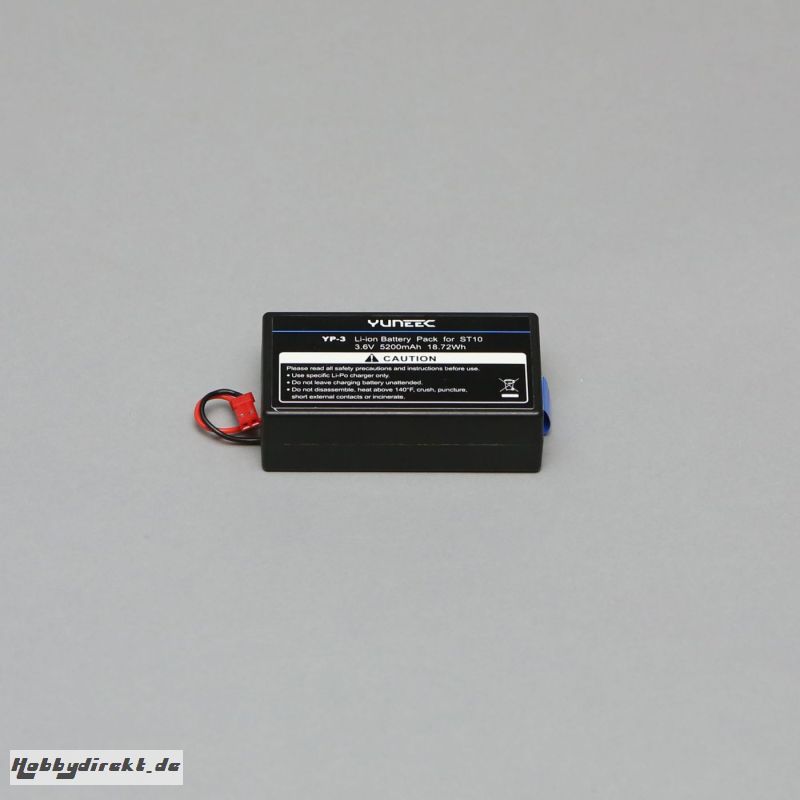 Yuneec 5200mAh 1-Cell / 1S 3.6V LiIon Akku für ST10 Horizon YUNST10100