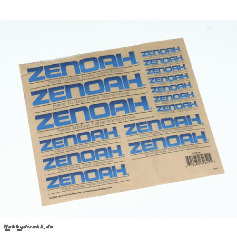 Zenoah Decal Sheet Horizon ZENC151