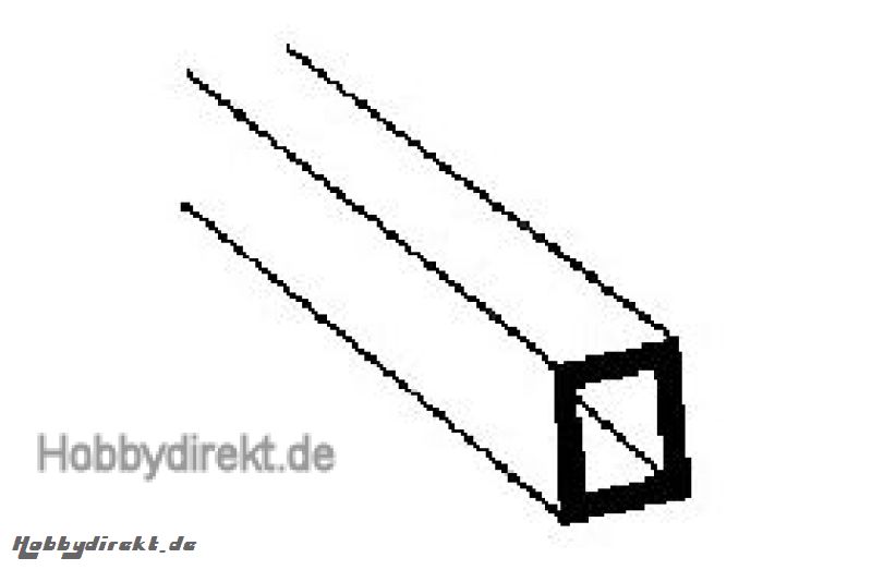 RT-8 Rechteck-Rohr 6,4x4,8x375mm (6) Krick 190221