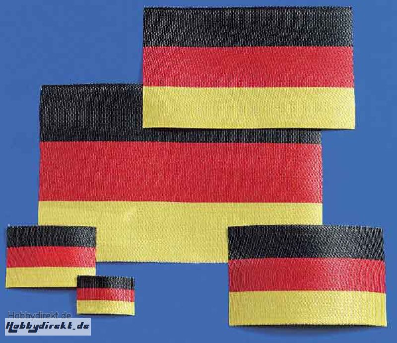 Flagge Deutschland 15x23 mm (2) Krick 63450