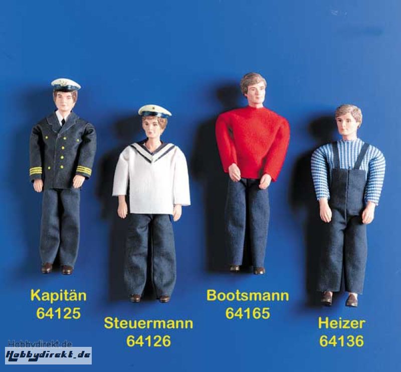 Modellfigur Kapitän, 150 mm Krick 64125