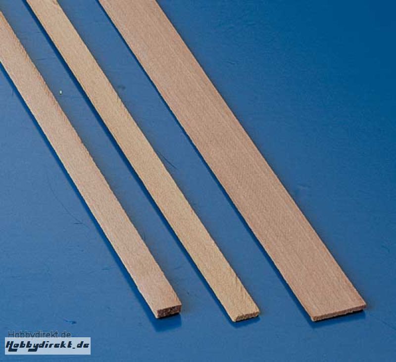 Birnbaumleisten 1x3mm (10Stk) Krick 82041