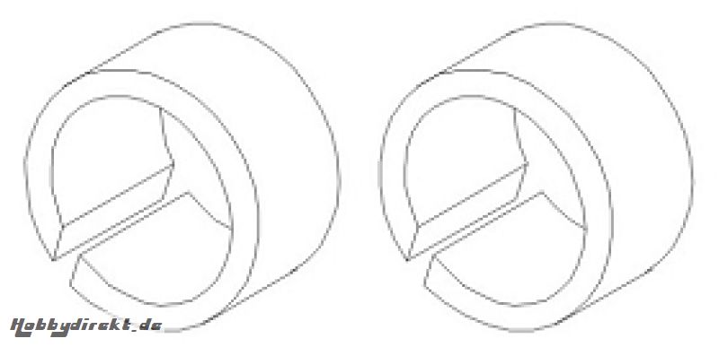 Reifeneinlage heck 1:16 (2) Krick 850748