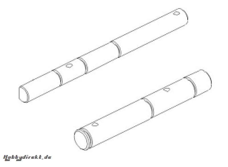 Geriebewellen 1.Gang Set Krick 850751