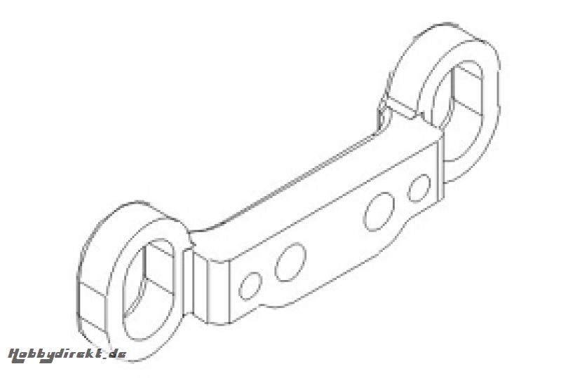 Querlenkerhalteplatte front oben Kunststoff Vulcan Krick 850772