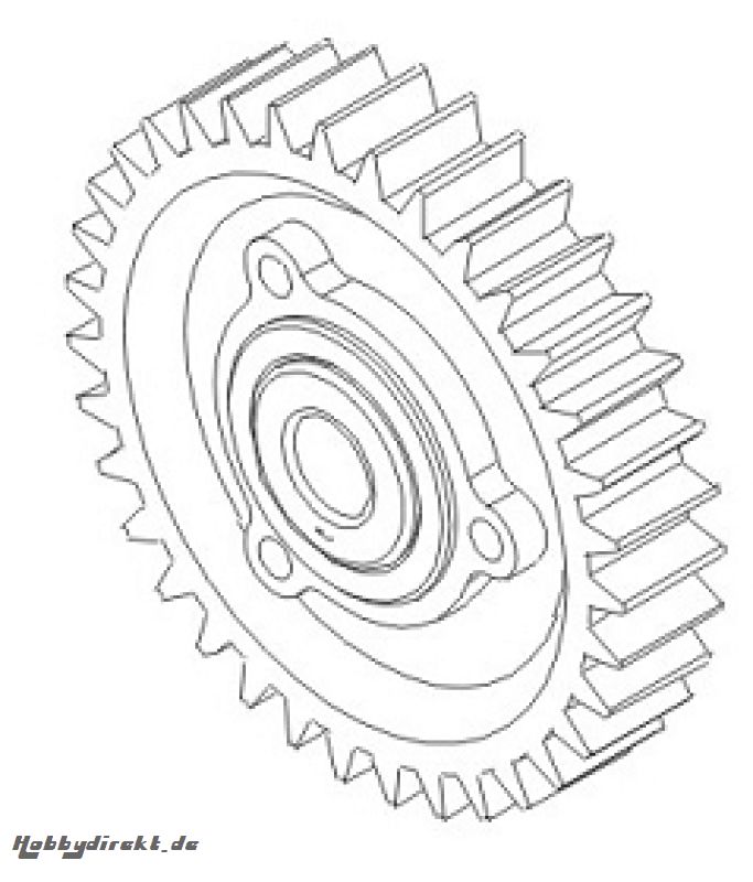 Hauptzahnrad 35 Zähne Vulcan Krick 850826