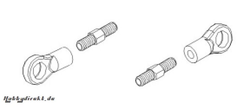 Querlenkergestänge oben front Krick 850829