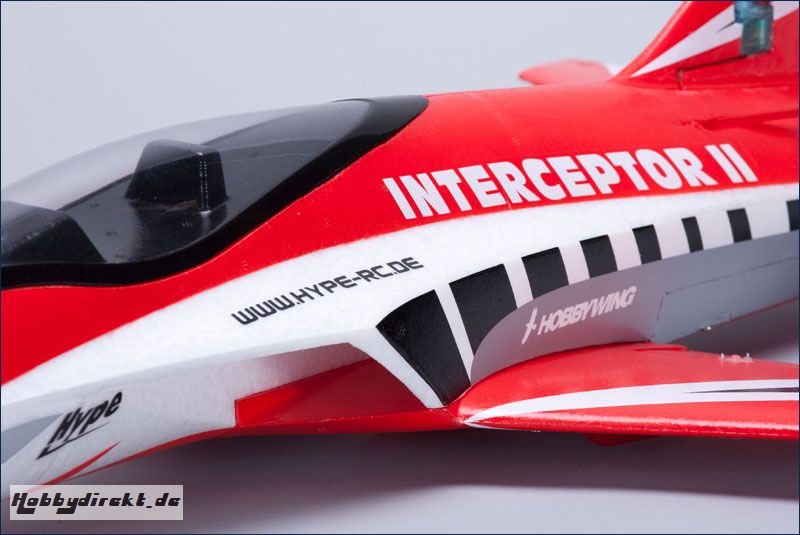 Interceptor II m. 3X-Kreisel Hype Kyosho 027-1100