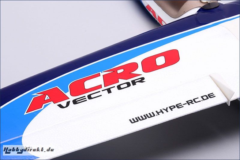 Acro Vector ARF, blau, BLS, Servos Hype Kyosho 029-1070