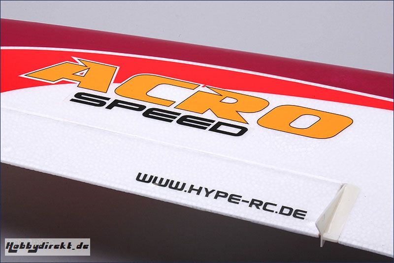 Acro Speed ARF, rot, BLS, Servos Hype Kyosho 029-1071