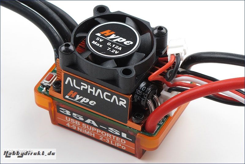 AlphaCar 1/10 BL S/L 35A Hype Kyosho 059-3035SL