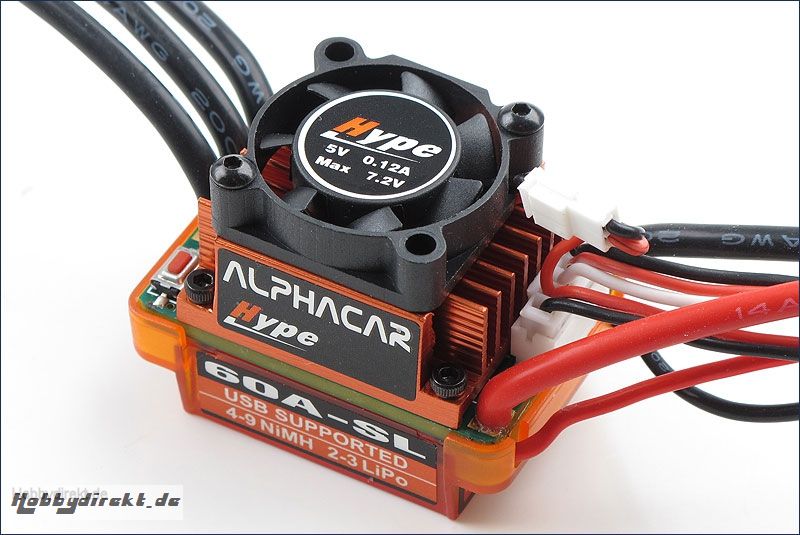 AlphaCar 1/10 BL S/L 60A Hype Kyosho 059-3060SL